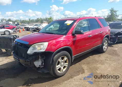 2012 GMC Acadia Sle из США, поврежденный, VIN 1GKKRPED5CJ375582